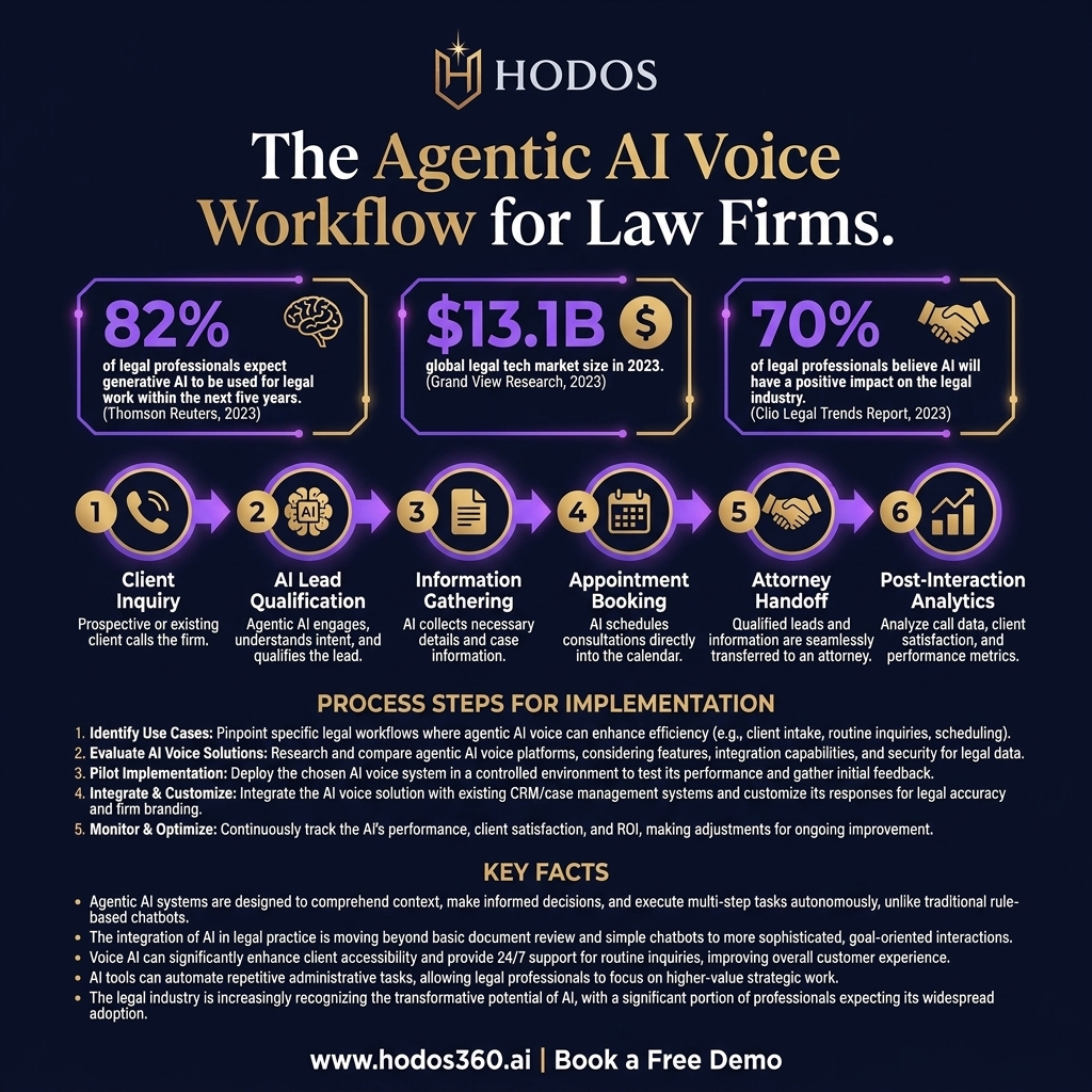 Key insights: Agentic AI Voice: Ultimate Guide for Law Firms
