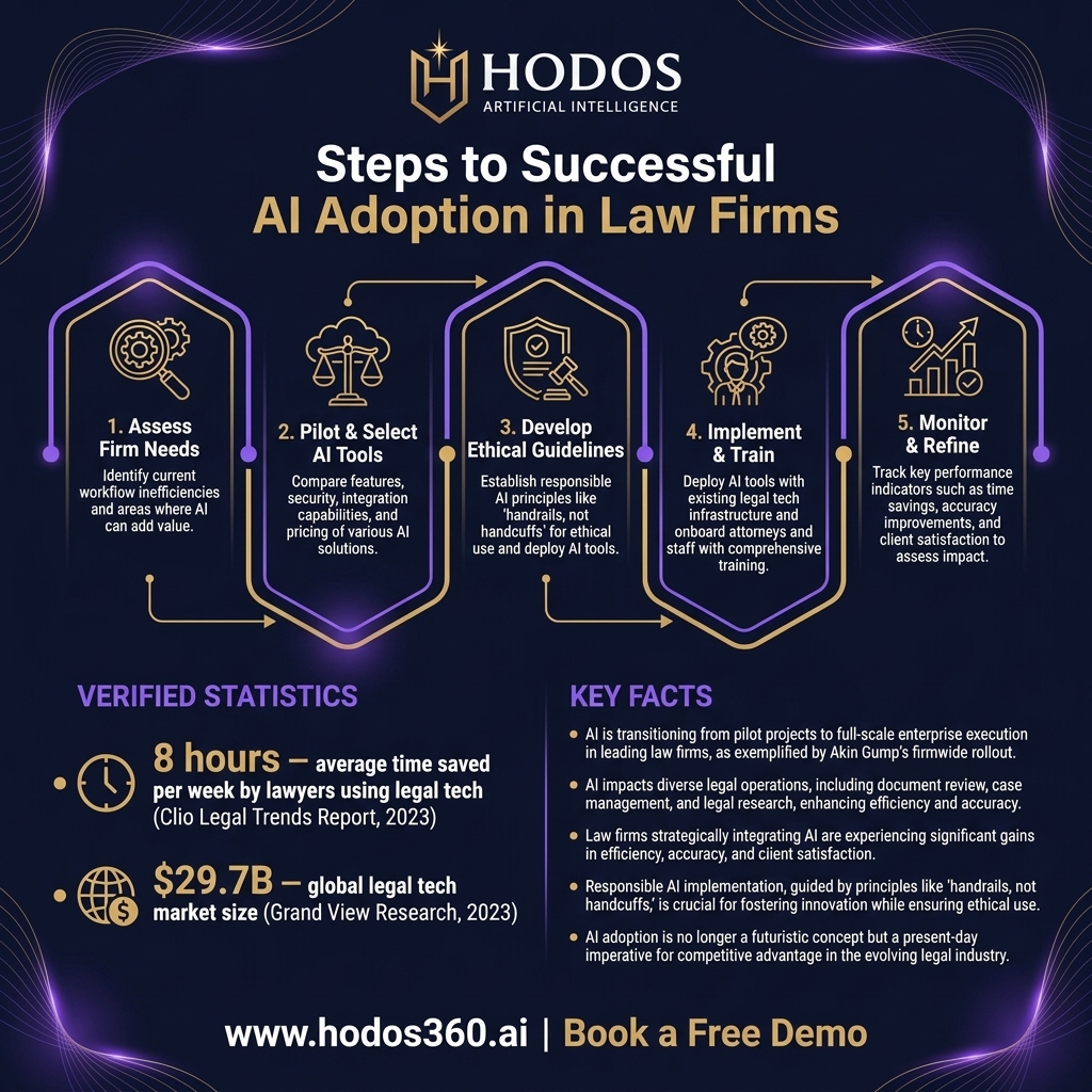 Key insights: AI Adoption: The Ultimate Guide for Law Firm Success