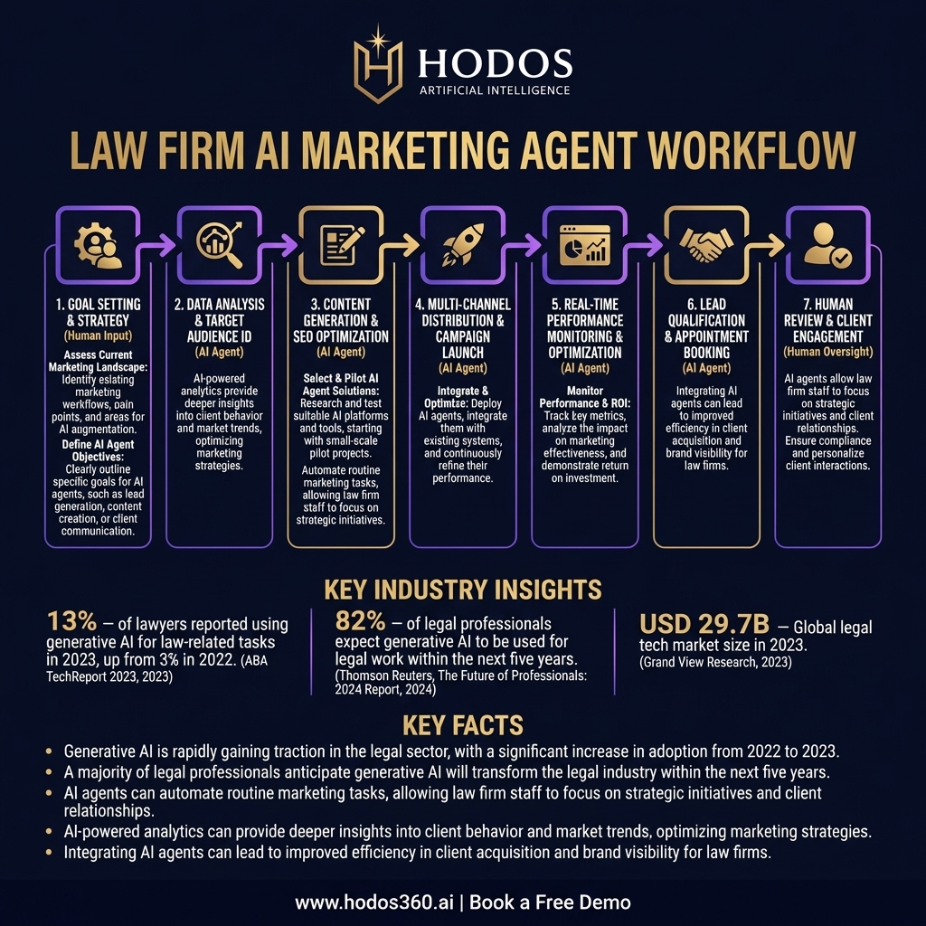 Key insights: AI Agents: Essential Guide for Law Firms to Master Marketing