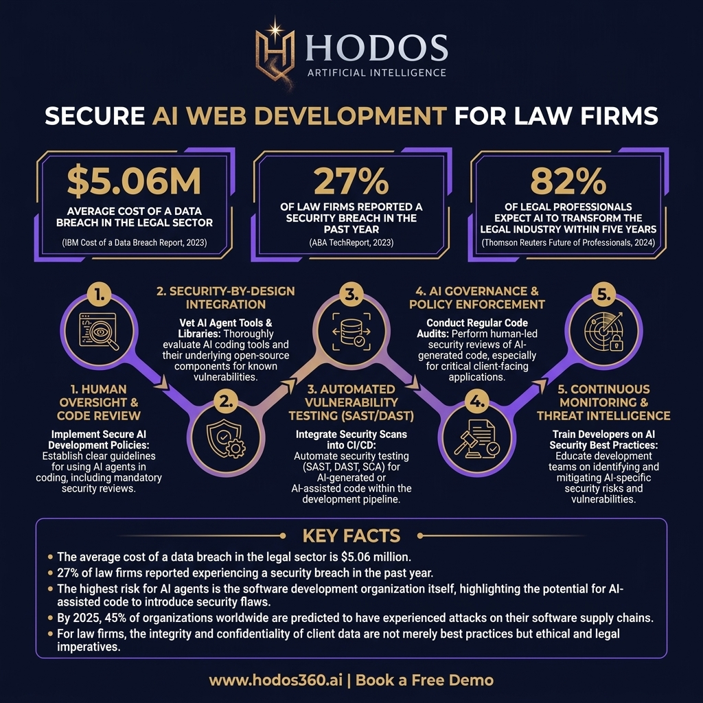 Key insights: AI Agents: Essential Security for Law Firm Web Development