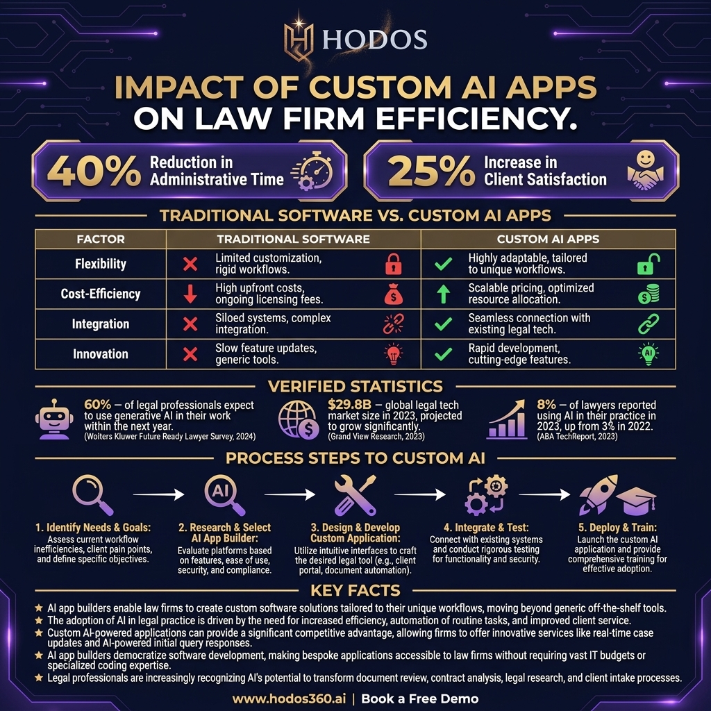 Data analysis: AI App Builders: Ultimate Guide for Law Firm Innovation