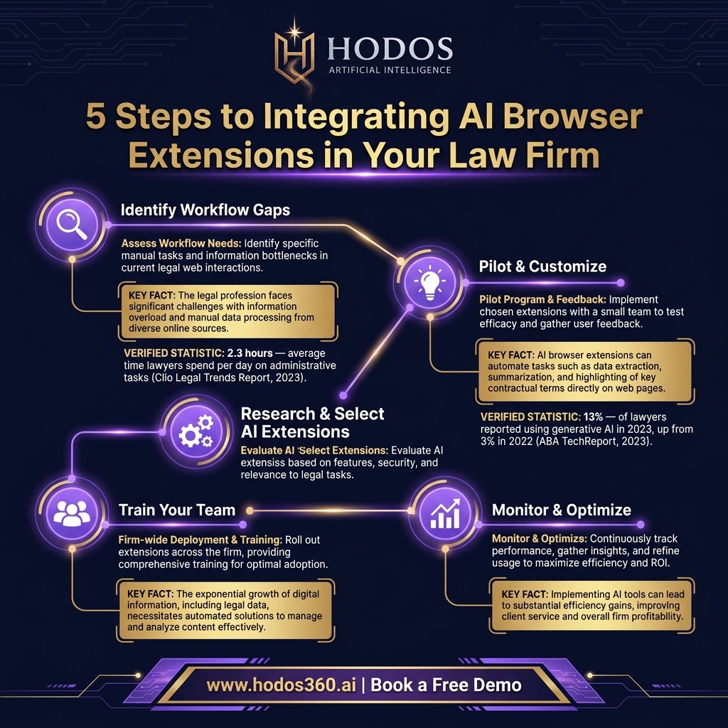 Key insights: Essential AI Browser Extensions: Revolutionizing Legal Web Interactions