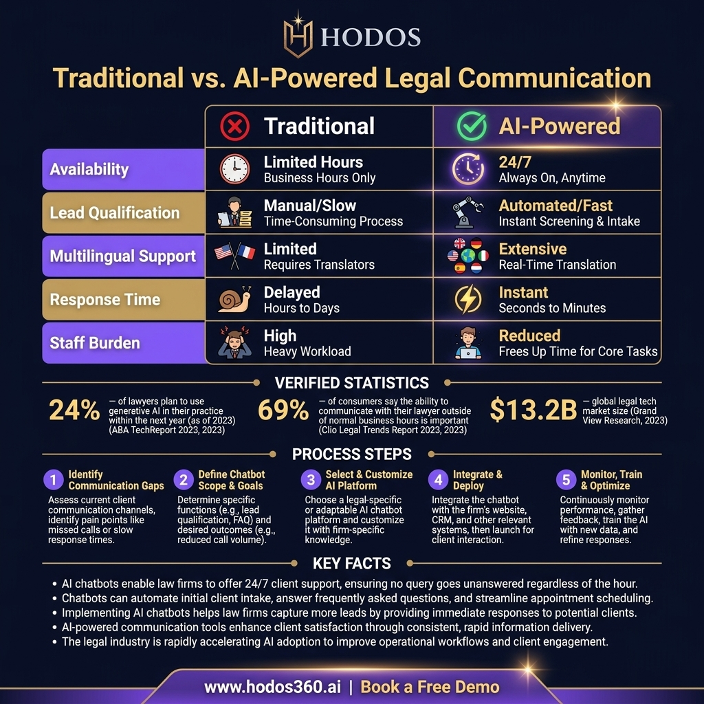 Data analysis: AI Chatbot Development: Essential for Law Firm Communication