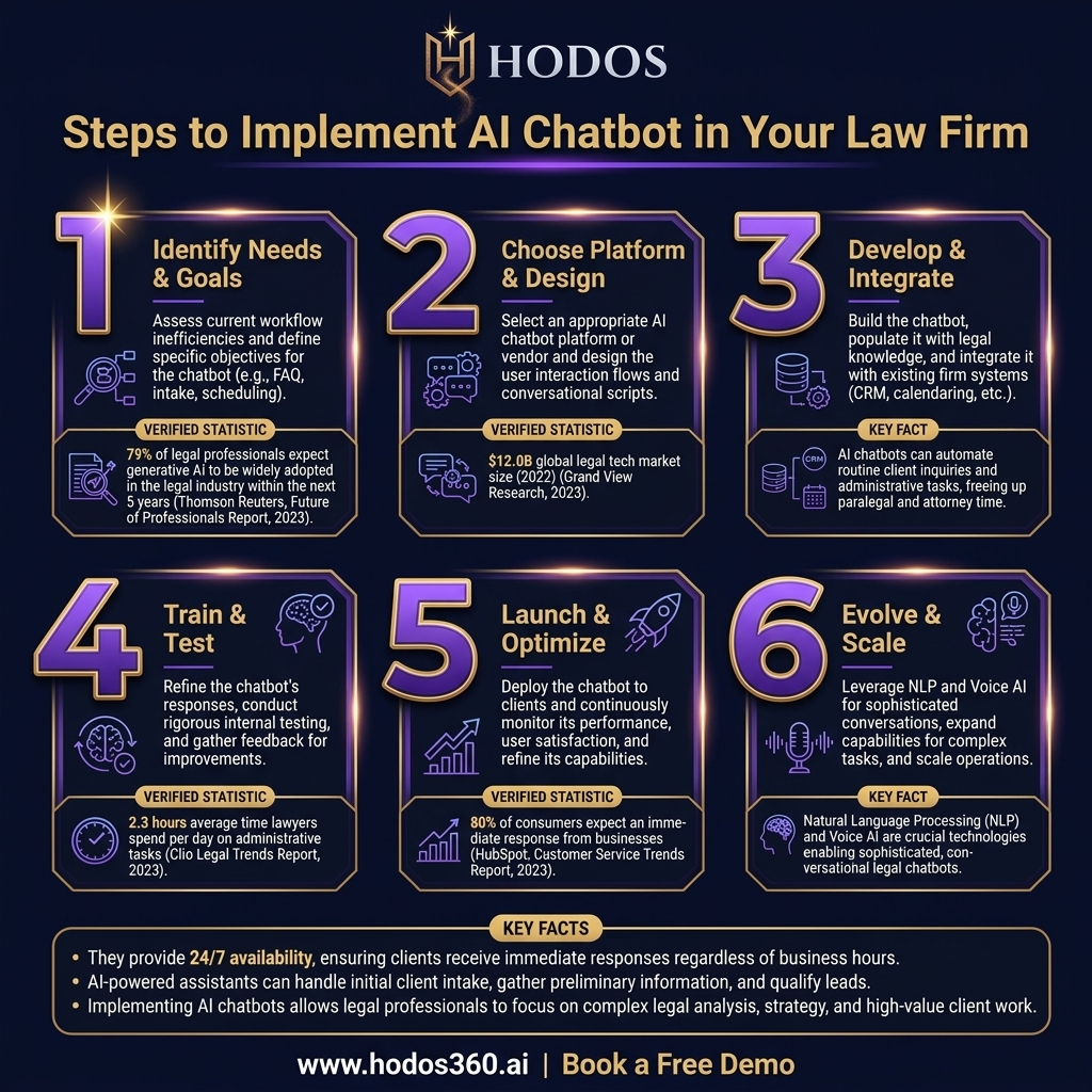 Key insights: AI Chatbot Development: The Essential Guide for Law Firms