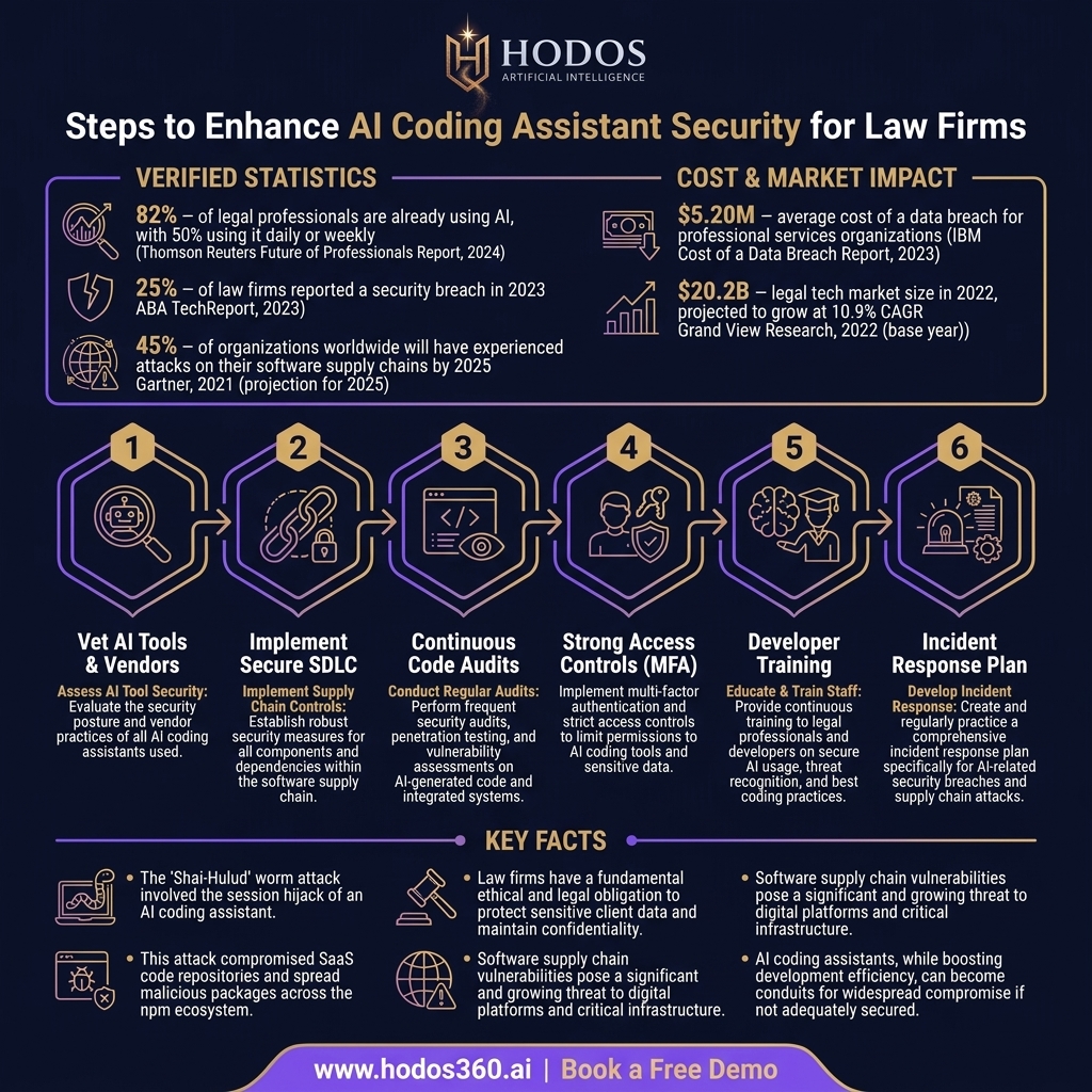 Key insights: AI Coding Assistant Security: Ultimate Shield for Law Firms