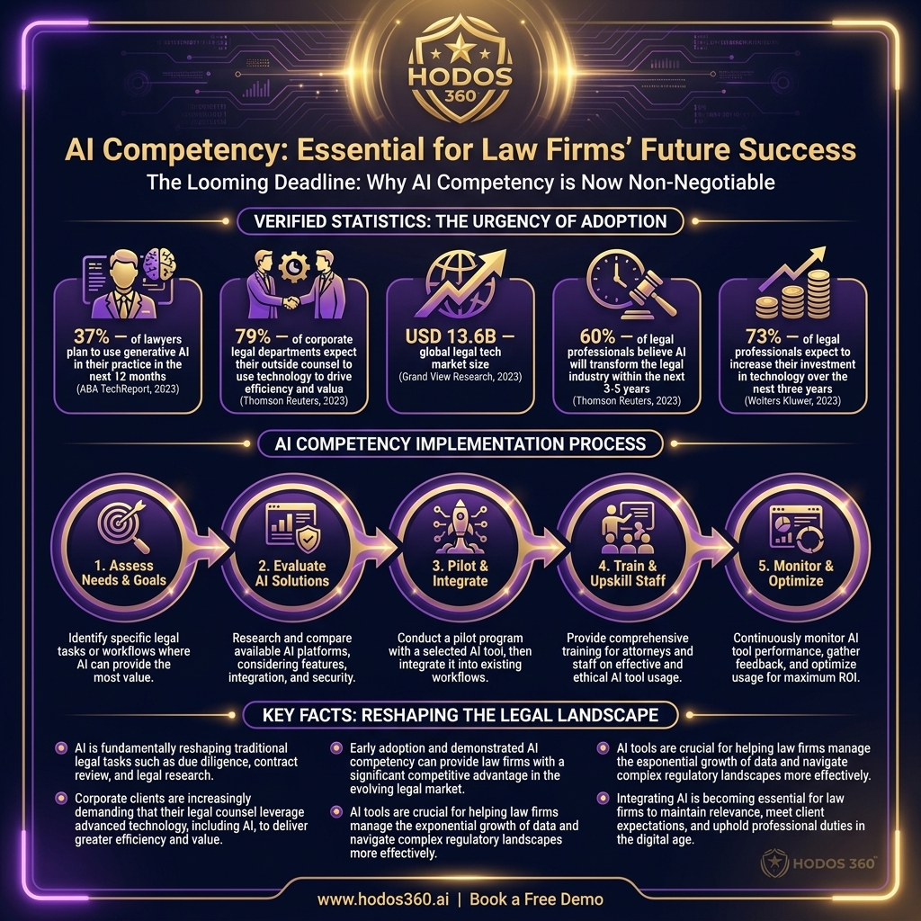 Key insights: AI Competency: Essential for Law Firms' Future Success