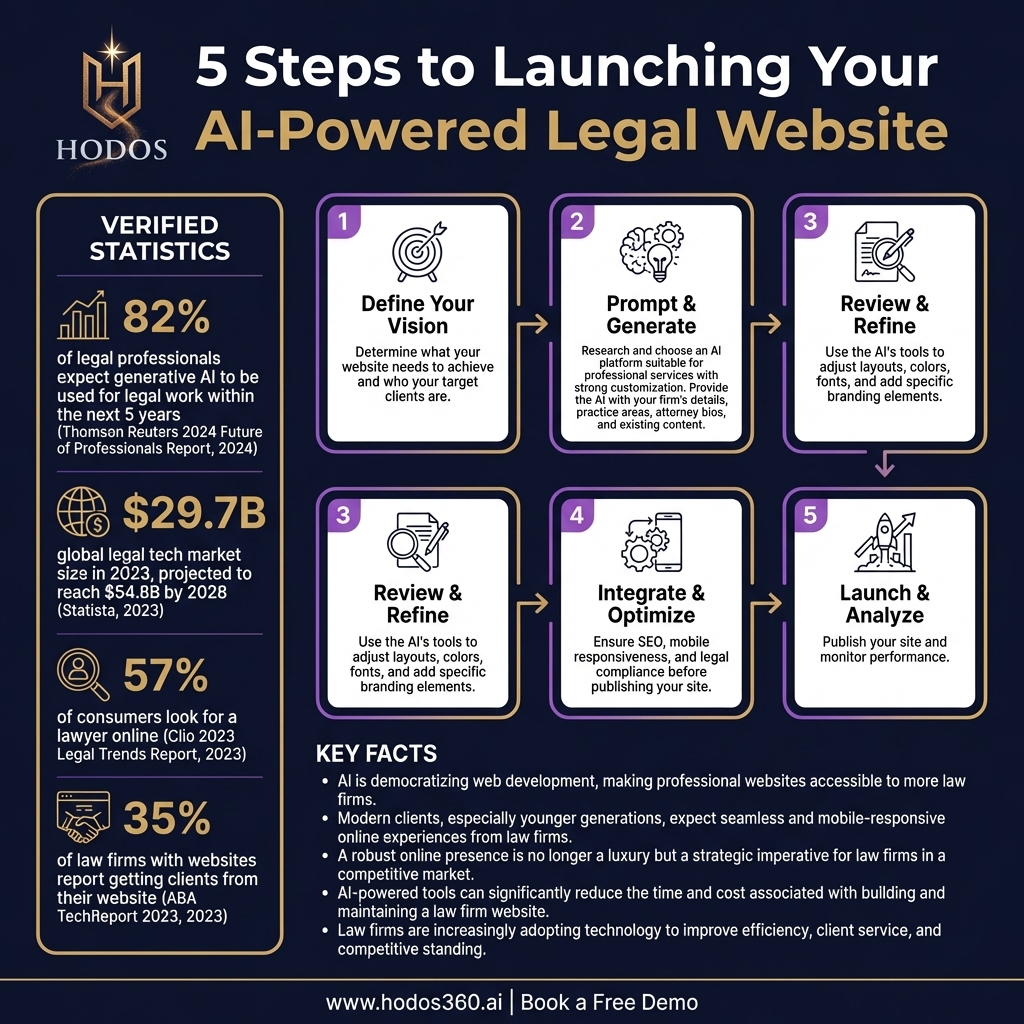 Key insights: AI to Create a Website: The Ultimate Guide for Law Firms