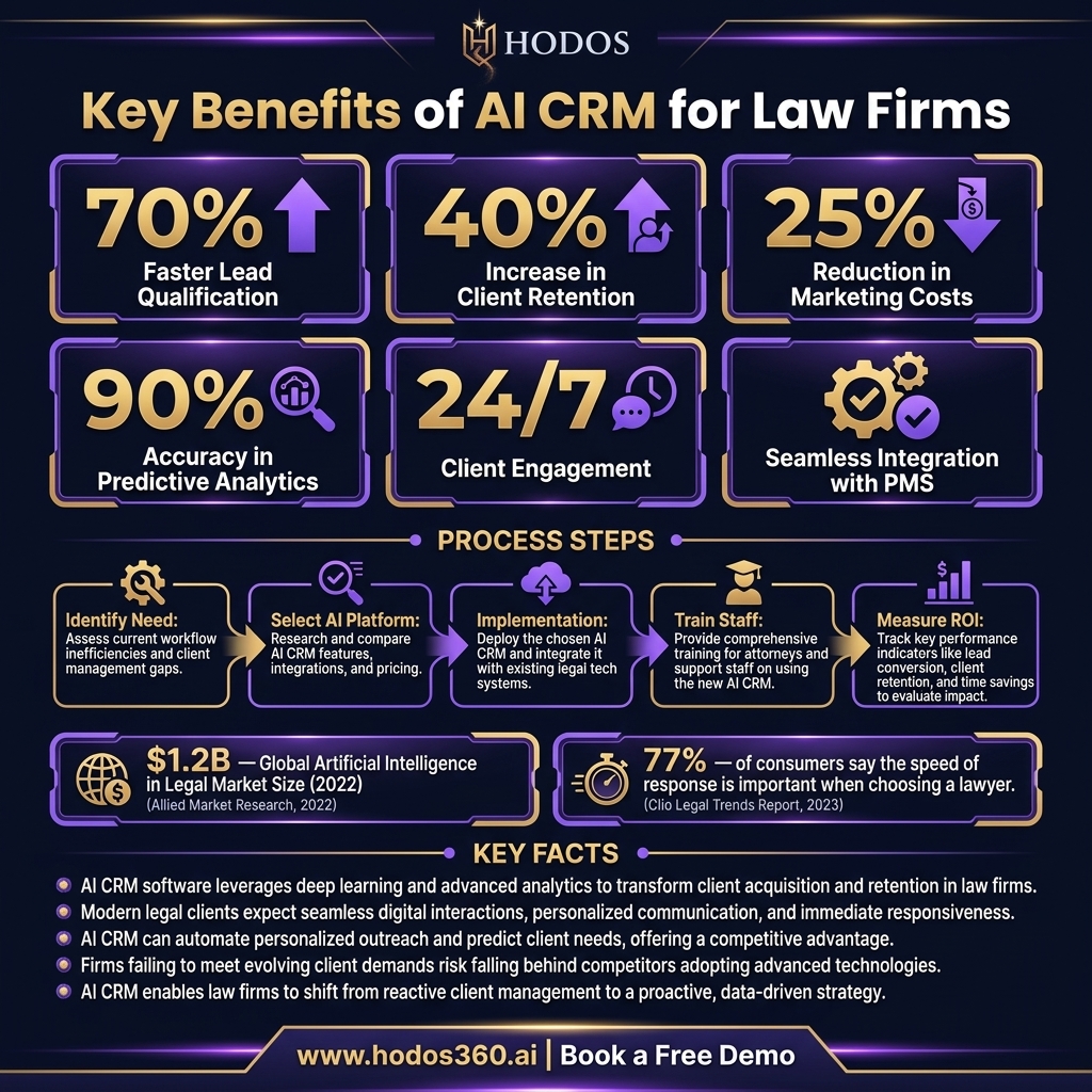 Key insights: AI CRM Software: The Essential Guide for Law Firms