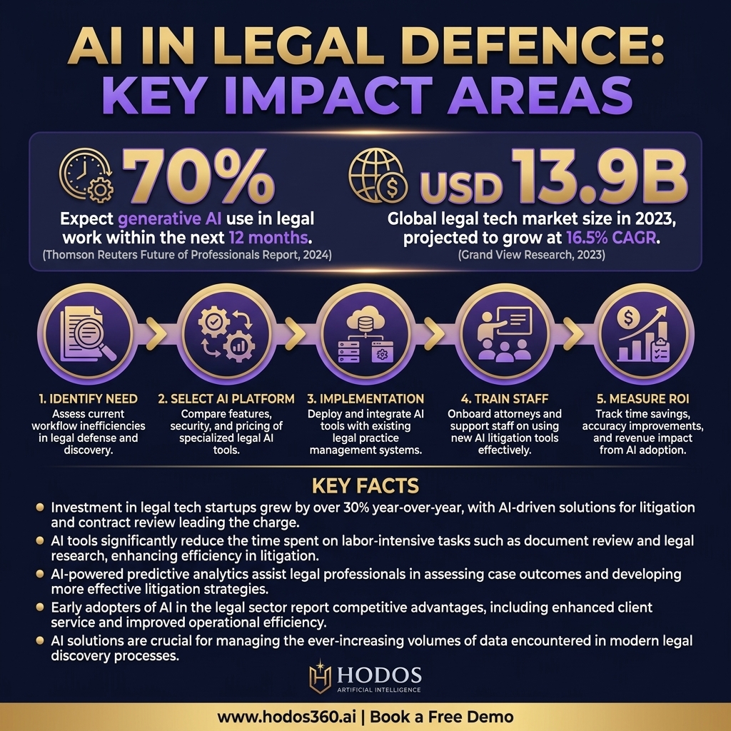 Key insights: AI Defence: The Ultimate Guide to Next-Gen Litigation Tools