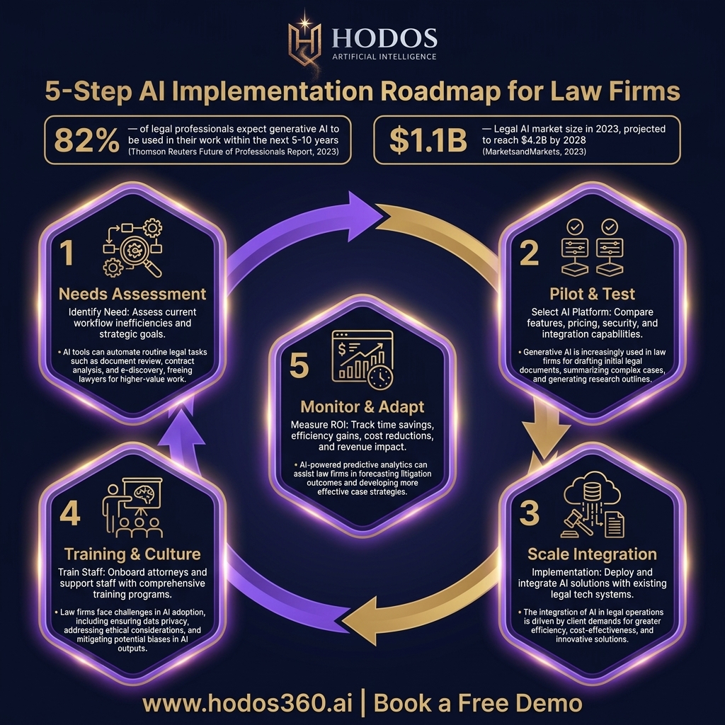 Key insights: AI Implementation: Essential Guide for Law Firms