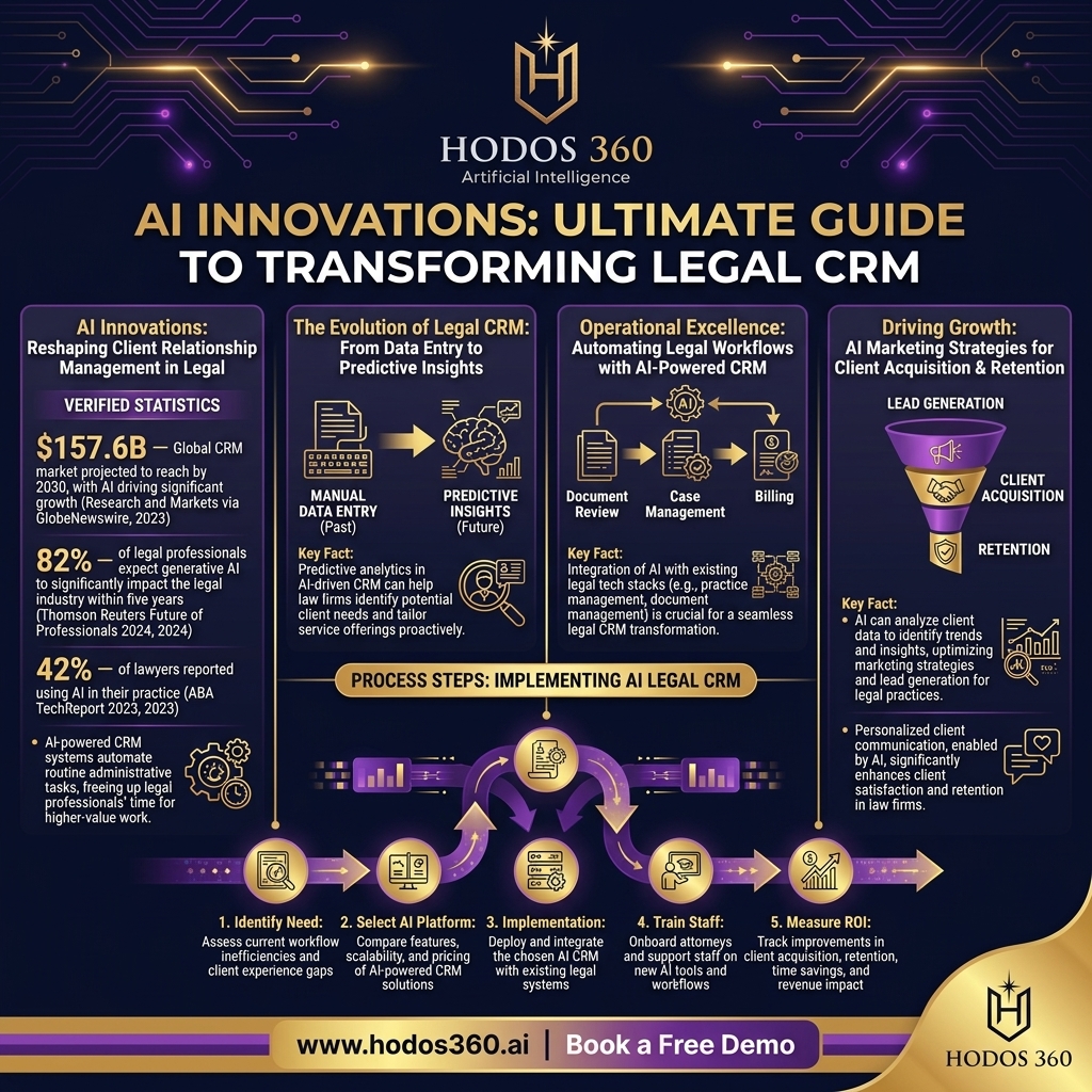 Key insights: AI Innovations: Ultimate Guide to Transforming Legal CRM