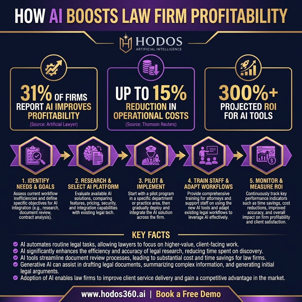 Key insights: AI Boosts Law Firm Profitability: An Essential Guide