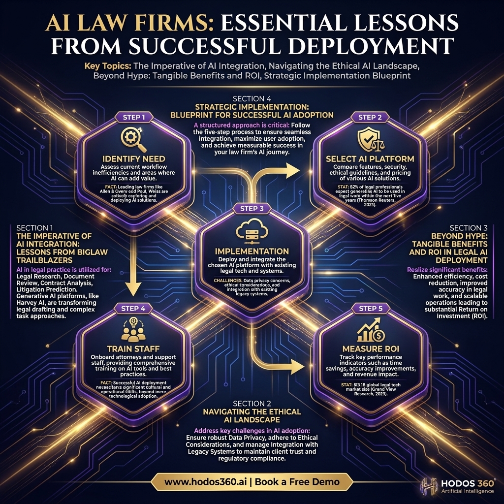 Key insights: AI Law Firms: Essential Lessons from Successful Deployment