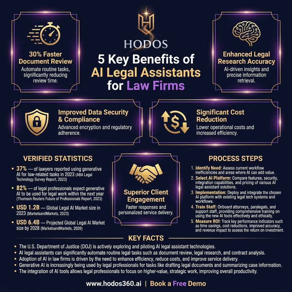 Key insights: AI Legal Assistant: The Ultimate Guide for Law Firms