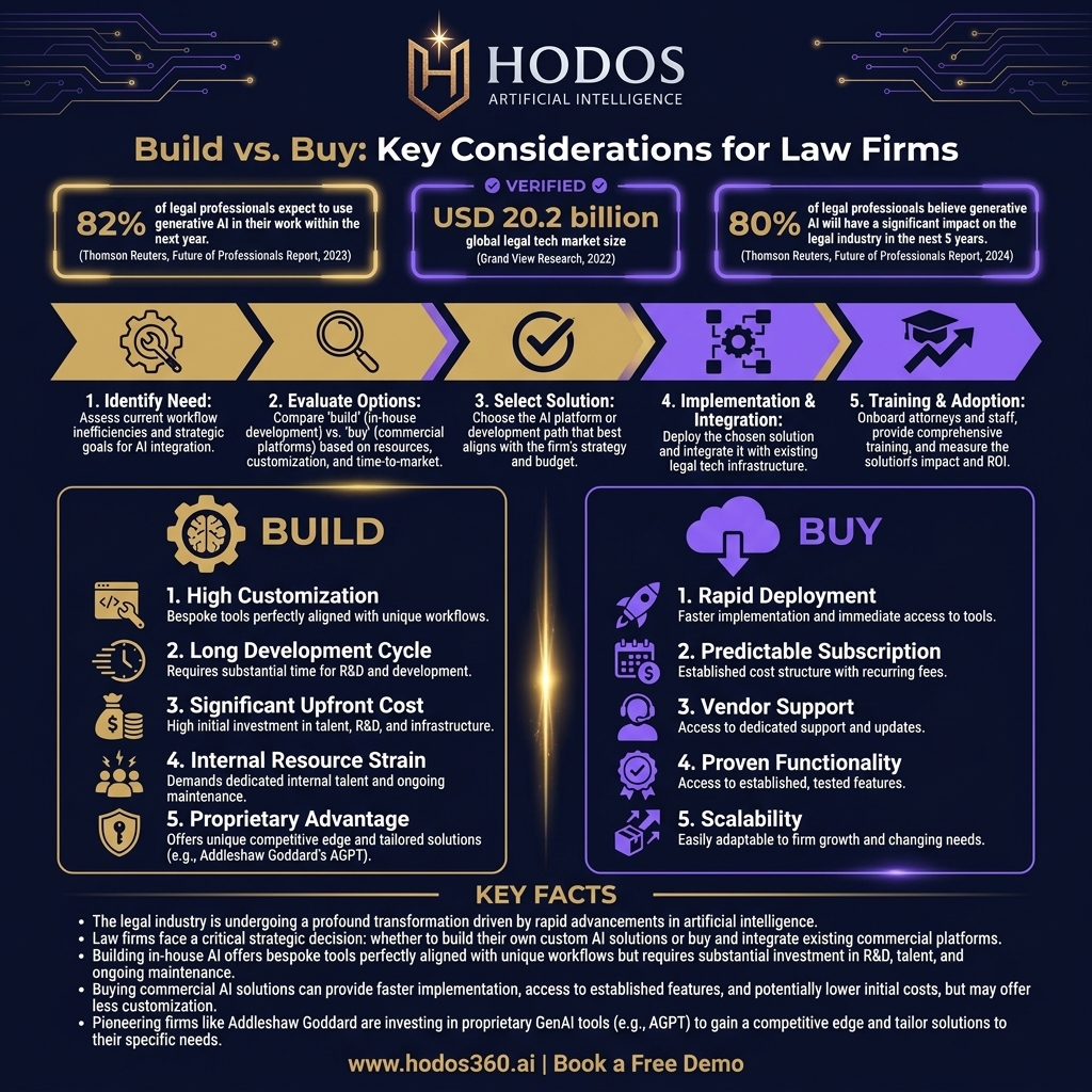 Key insights: AI Legal Management: The Essential Build vs. Buy Strategy