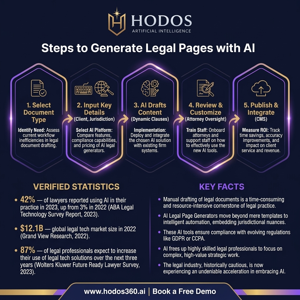 Key insights: AI Legal Page Generators: The Ultimate Guide for Firms