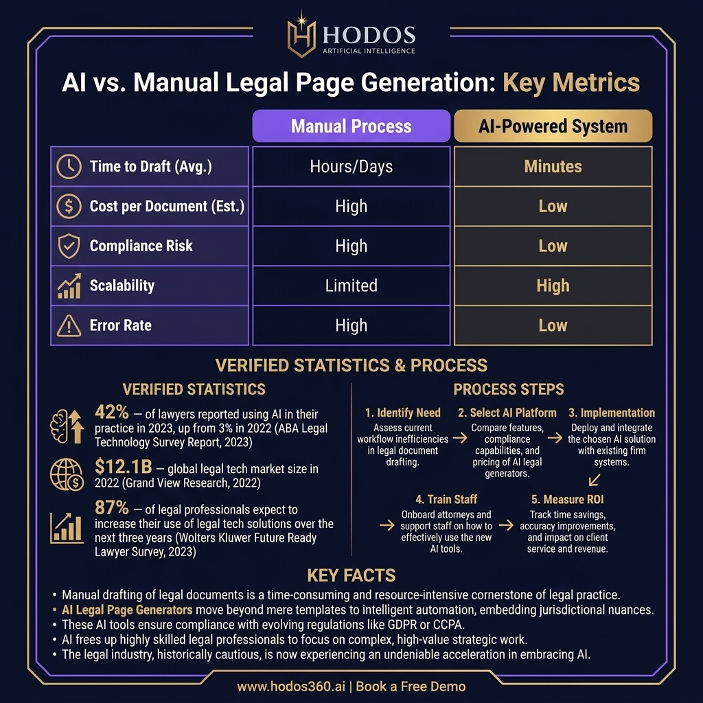Data analysis: AI Legal Page Generators: The Ultimate Guide for Firms