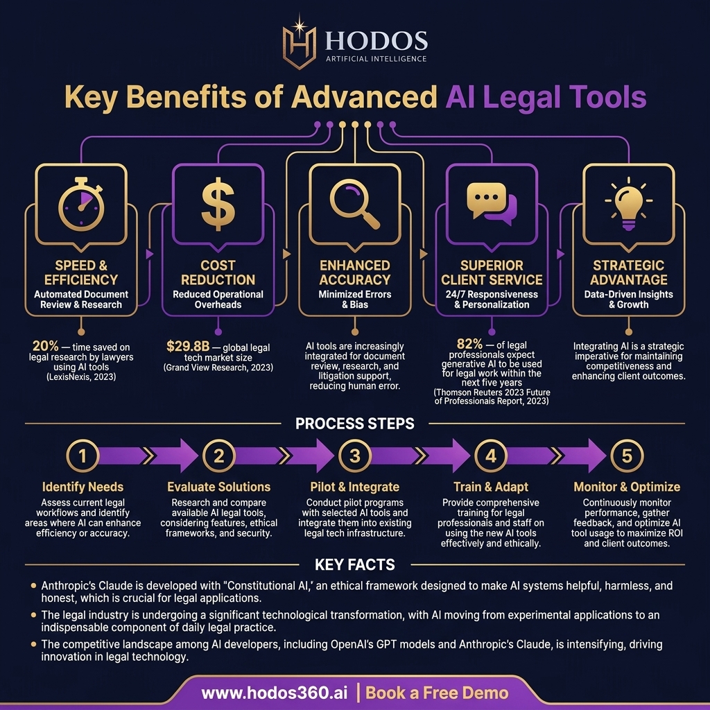Key insights: AI Legal Tools: Essential Guide to Anthropic's Claude Expansion