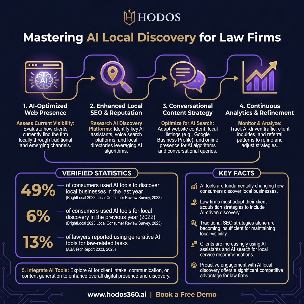 Key insights: AI Local Discovery: Essential Strategies for Law Firms