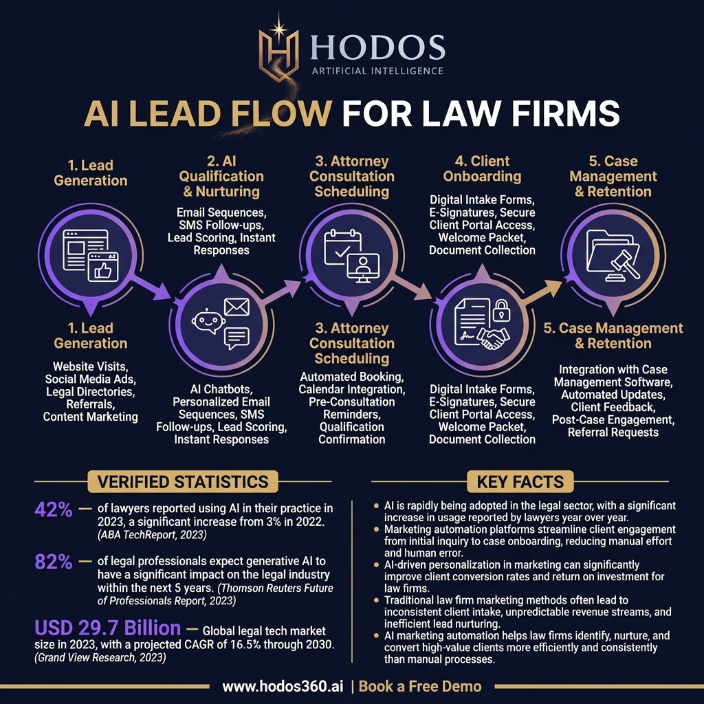 Key insights: AI Marketing Automation: Essential Lead Flow for Law Firms