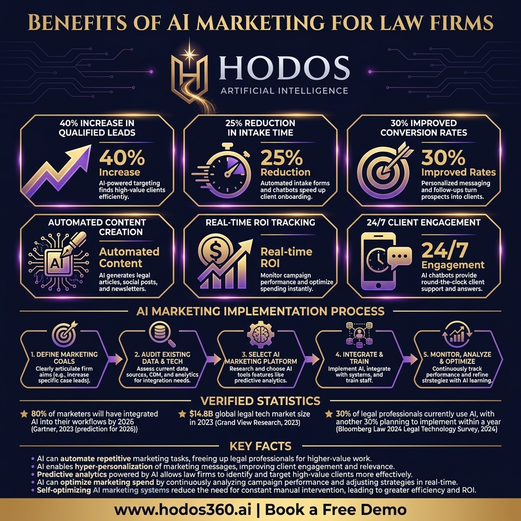 Key insights: AI Marketing: The Ultimate Guide to Self-Optimizing Law Firms