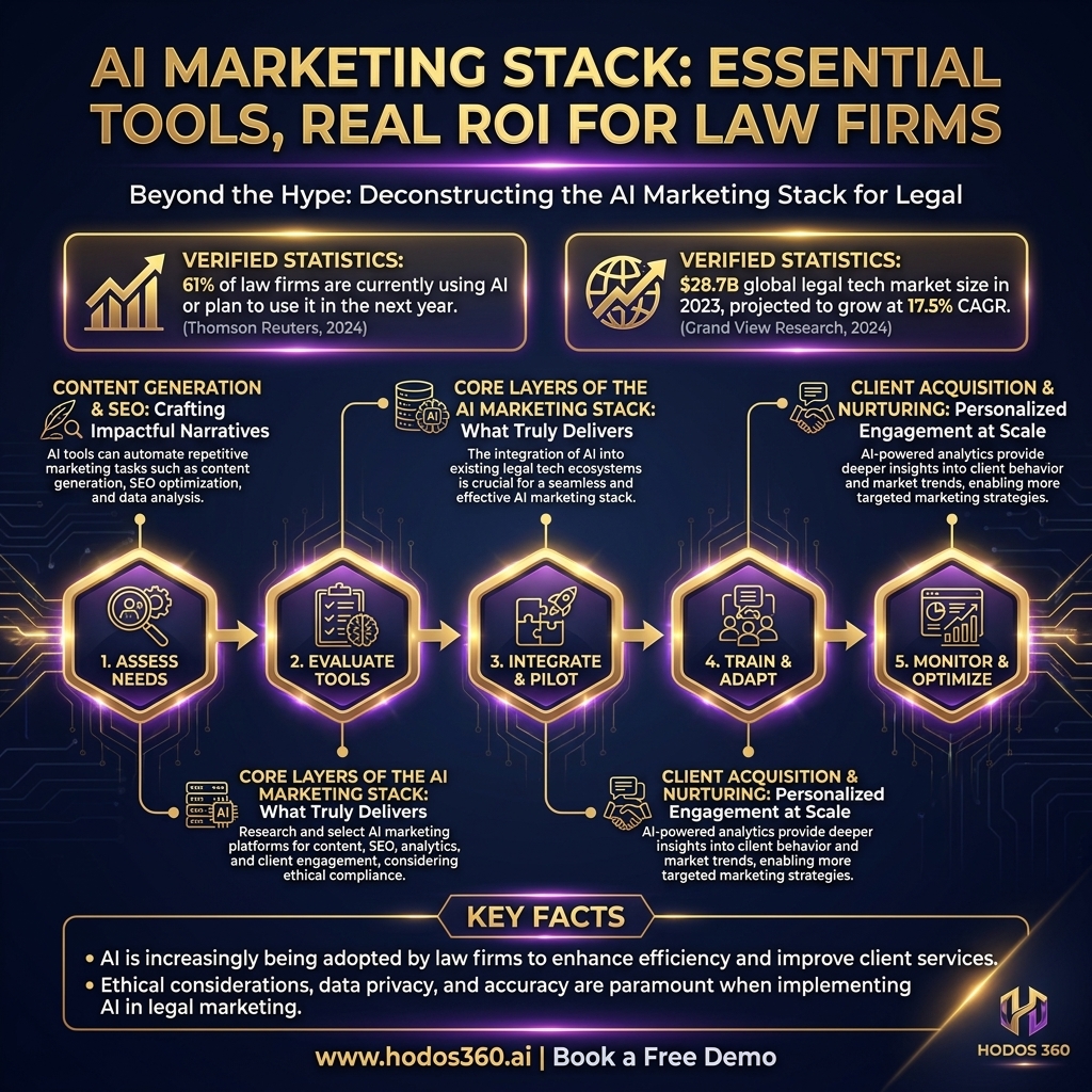 Key insights: AI Marketing Stack: Essential Tools, Real ROI for Law Firms