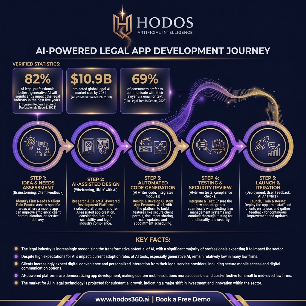 Key insights: AI Mobile App Development: An Essential Guide for Law Firms