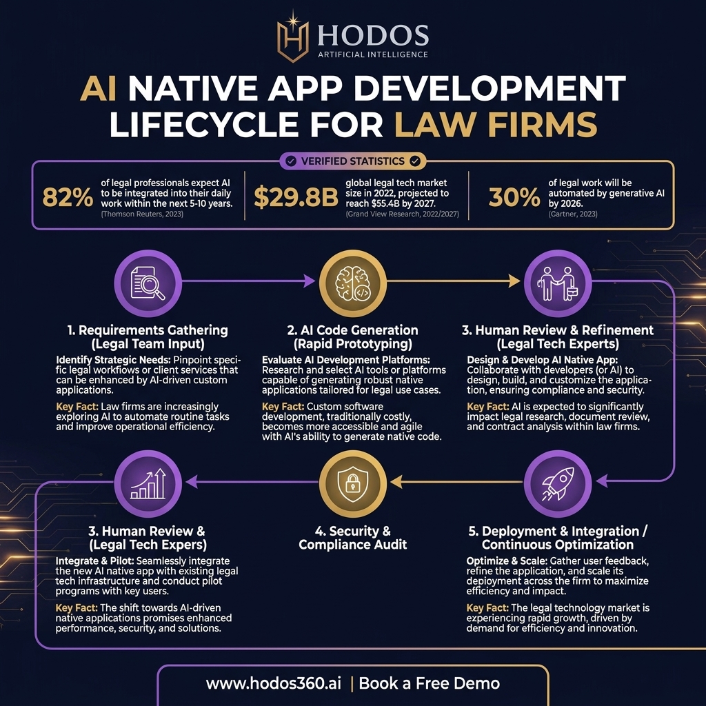 Key insights: AI Native Apps: The Ultimate Guide for Law Firm Development