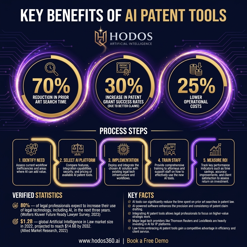 Key insights: AI Patent Tools: Essential Strategies for IP Law Firms