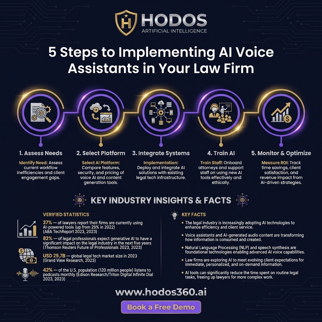 Key insights: AI Podcasts: Essential Voice Assistant Strategies for Law Firms