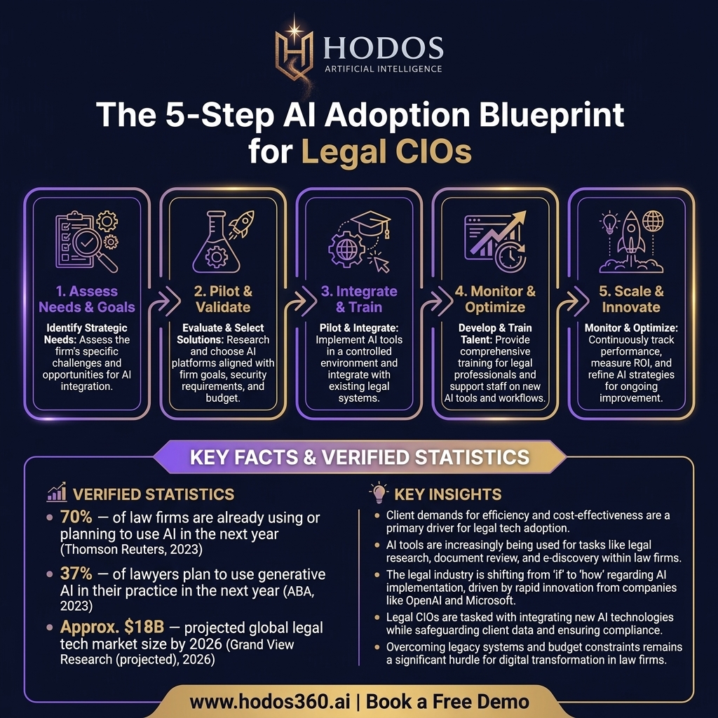 Key insights: AI Pressure for Legal CIOs: Ultimate Guide to Digital Transformation
