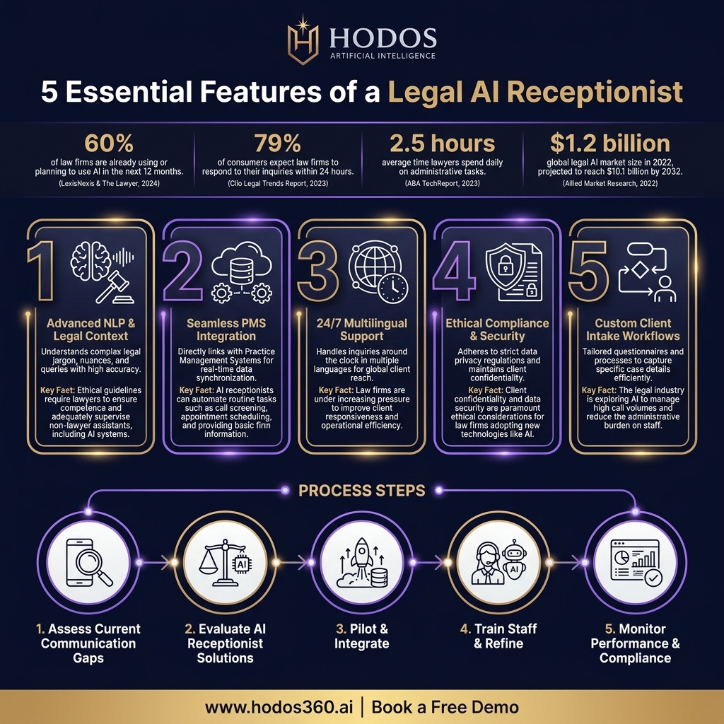 Key insights: AI Receptionist: The Ultimate Guide for Law Firms