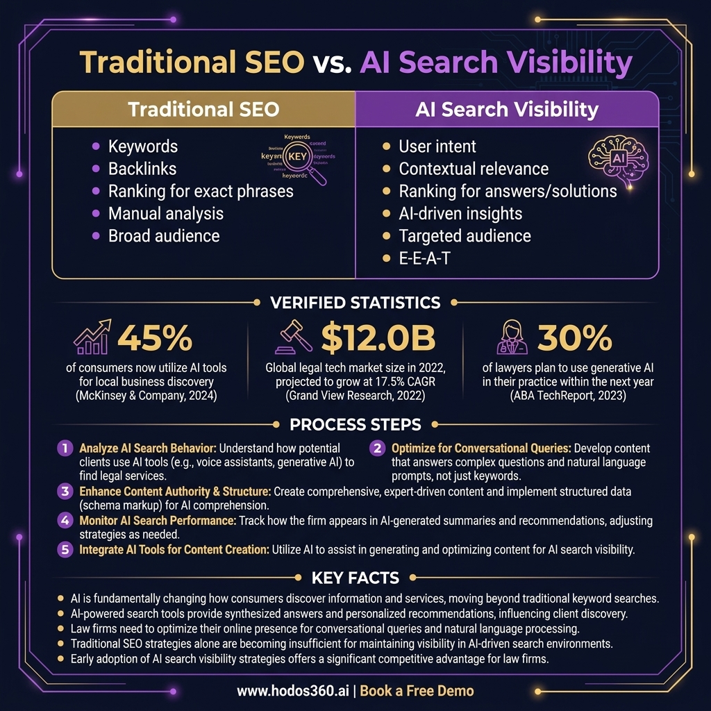 Data analysis: AI Search Visibility: The Ultimate Guide for Law Firms