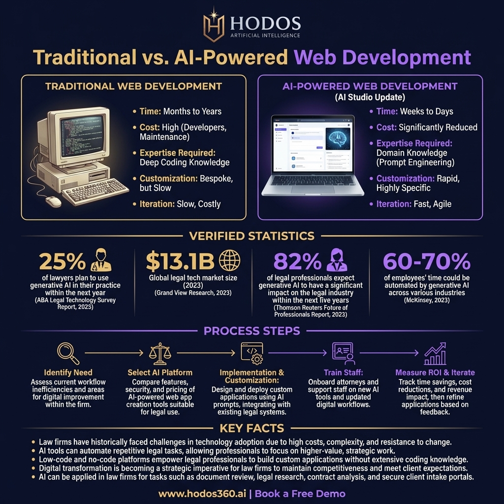 Data analysis: AI Studio Update: Essential Web App Creation for Law Firms