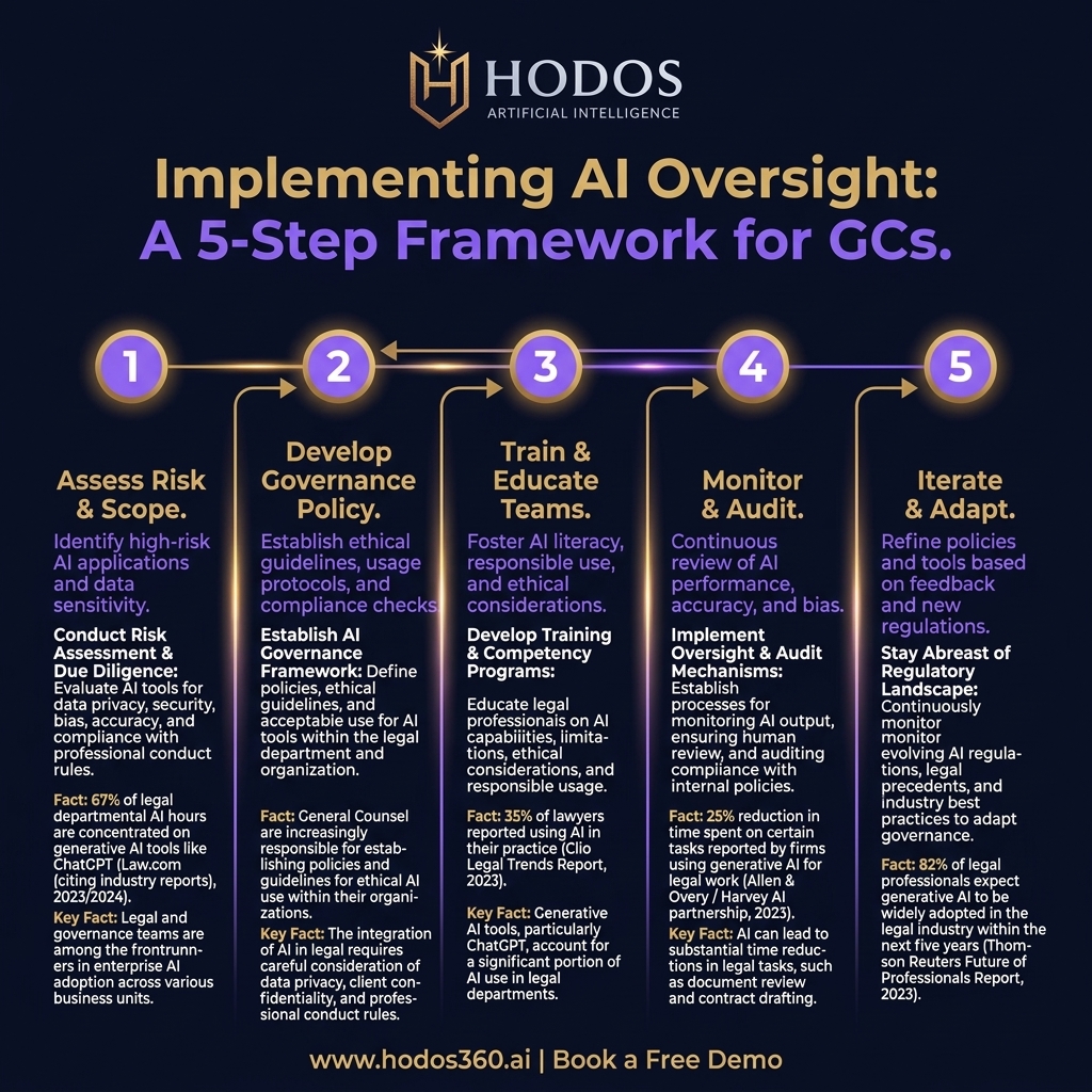 Key insights: AI Use in Legal: An Essential Guide to General Counsel Oversight