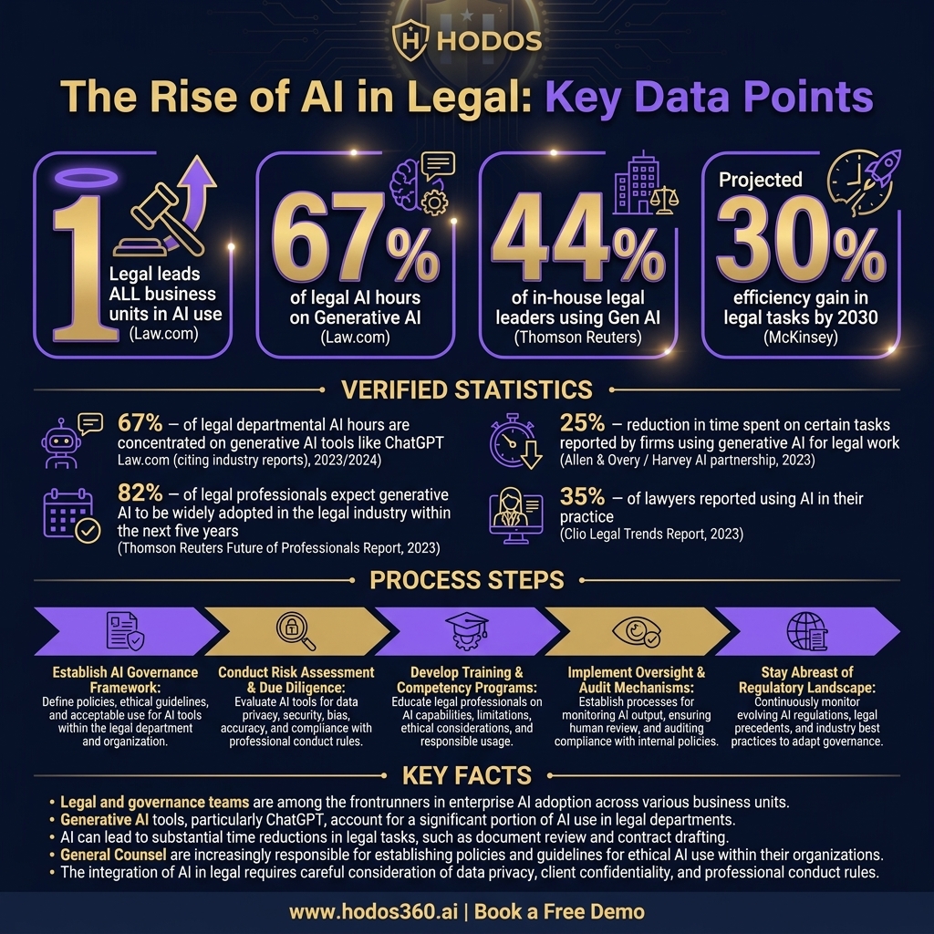 Data analysis: AI Use in Legal: An Essential Guide to General Counsel Oversight