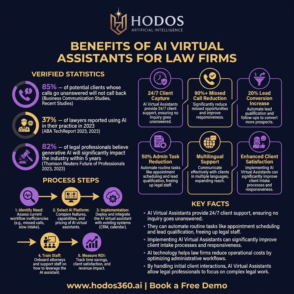 Key insights: AI Virtual Assistant: Essential for Modern Law Firms