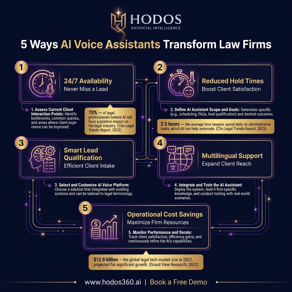Key insights: AI Voice Assistant: Essential for Law Firm Client Experience
