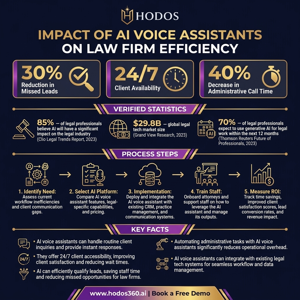 Key insights: AI Voice Assistants: Ultimate Guide for Law Firm Efficiency