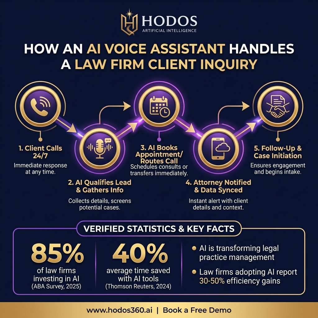 Data analysis: AI Voice Assistants Transform Law: HODOS 360's 2026 Impact