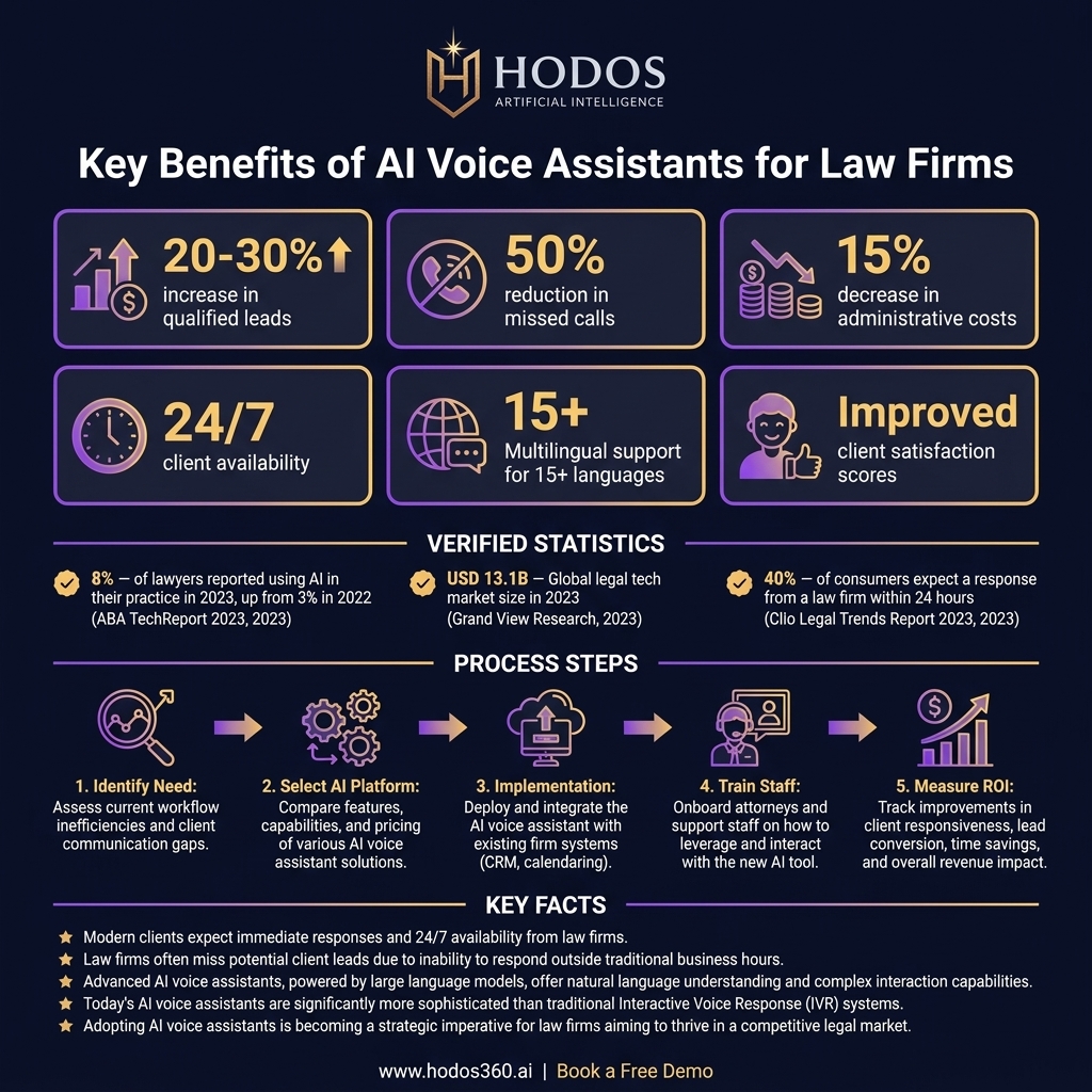 Key insights: AI Voice Assistants: Essential for Modern Law Firms