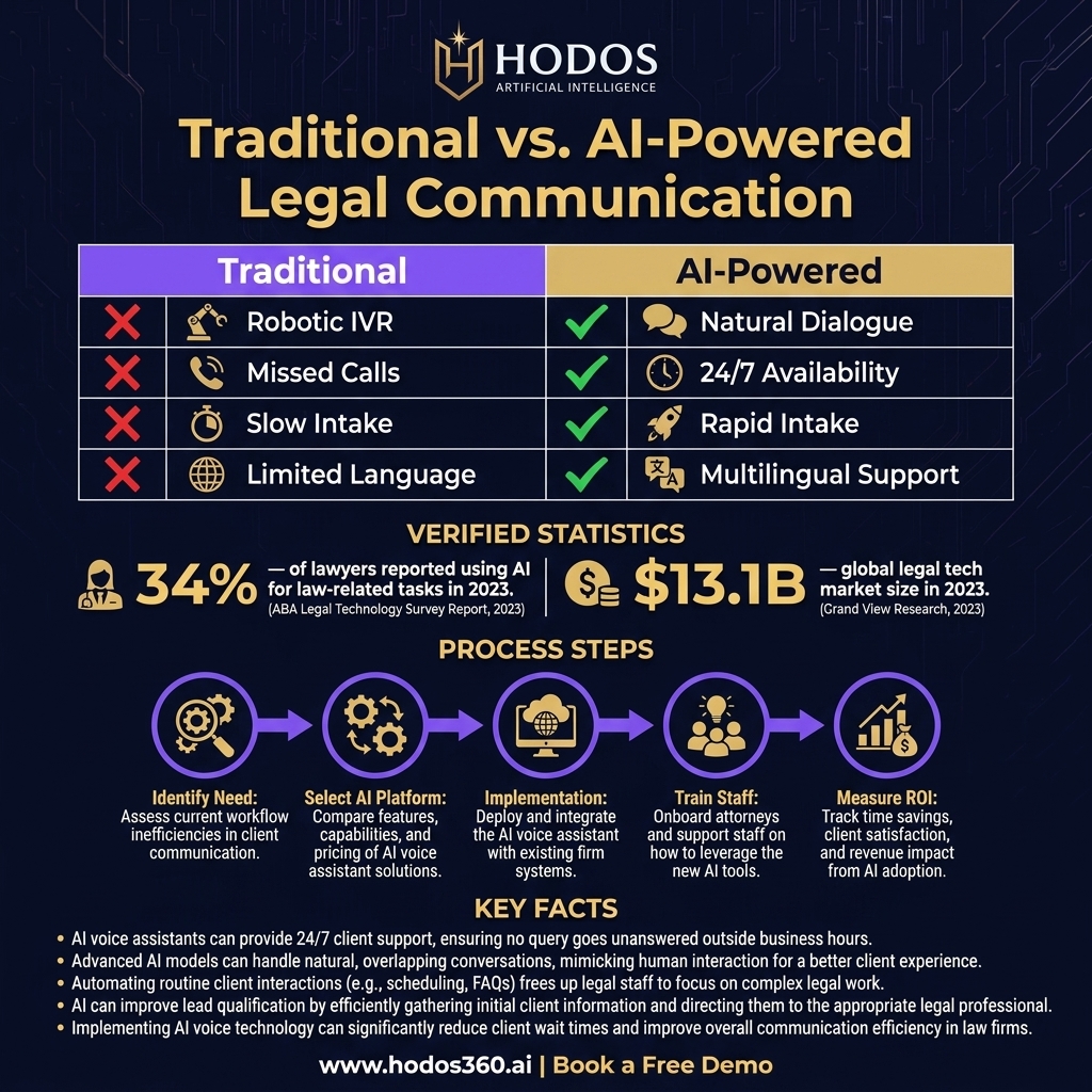 Data analysis: AI Voice Assistants: The Essential Evolution of Legal Client Interaction