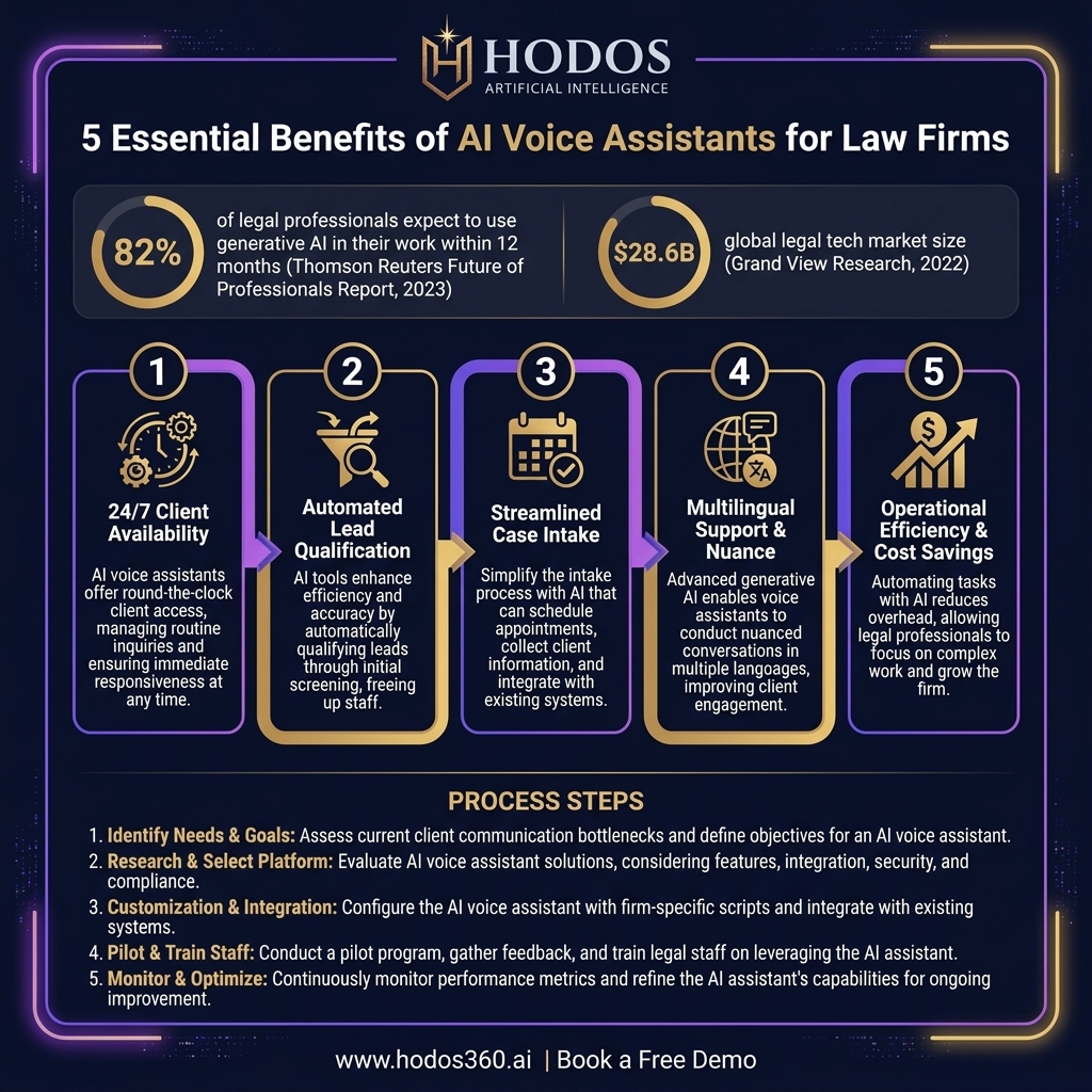 Key insights: AI Voice Assistants Legal Firms Client Engagement