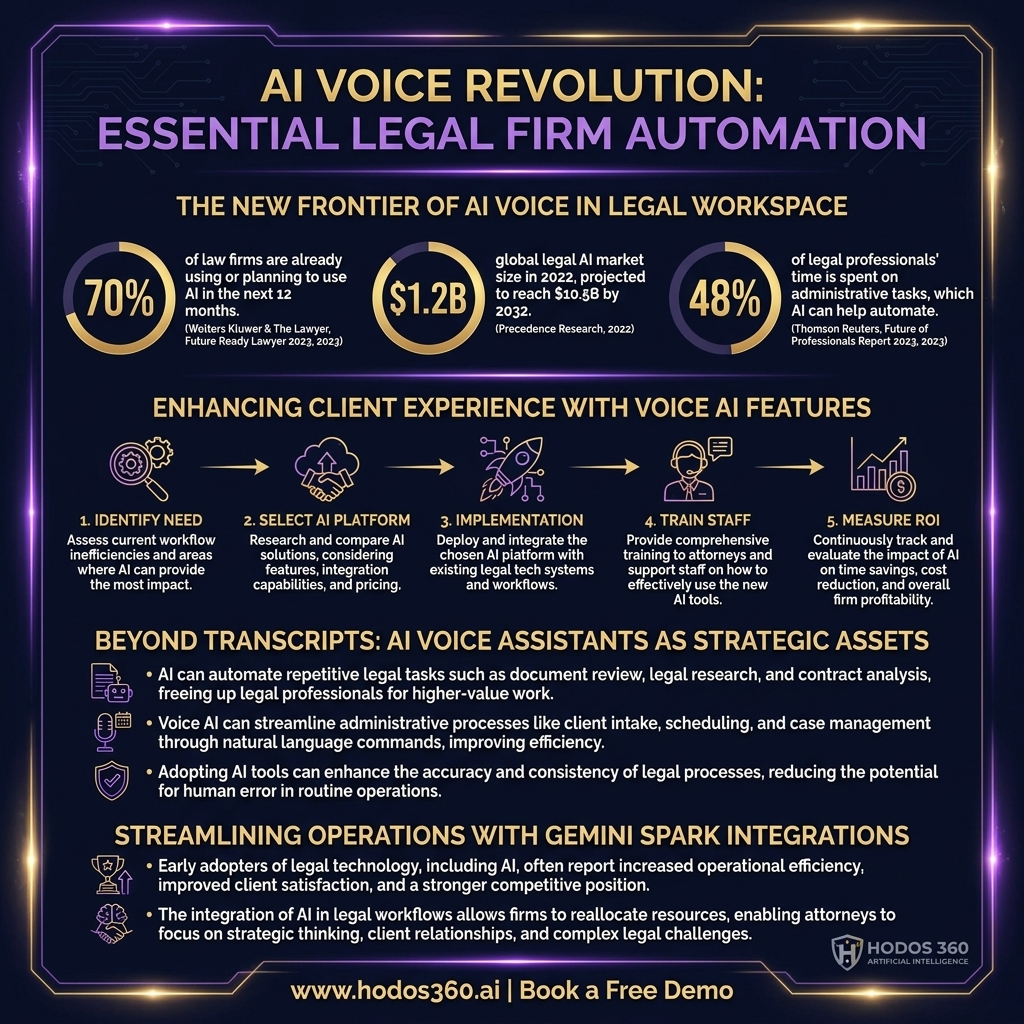Key insights: AI Voice Revolution: Essential Legal Firm Automation
