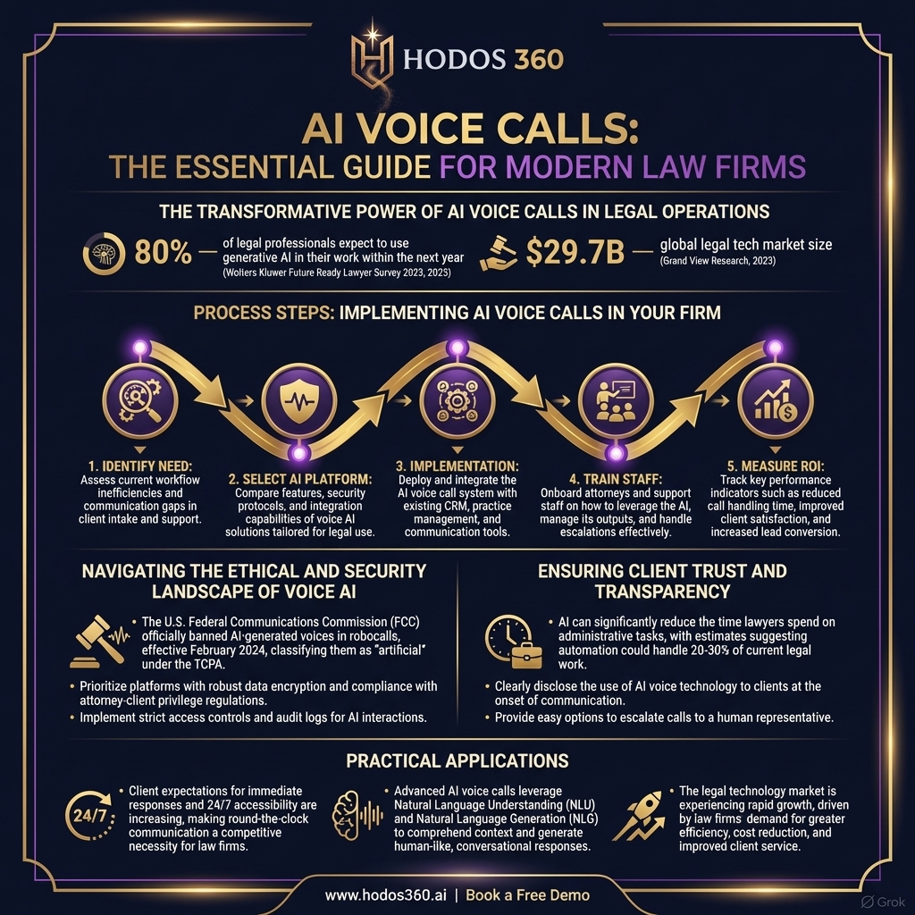 Key insights: AI Voice Calls: The Essential Guide for Modern Law Firms
