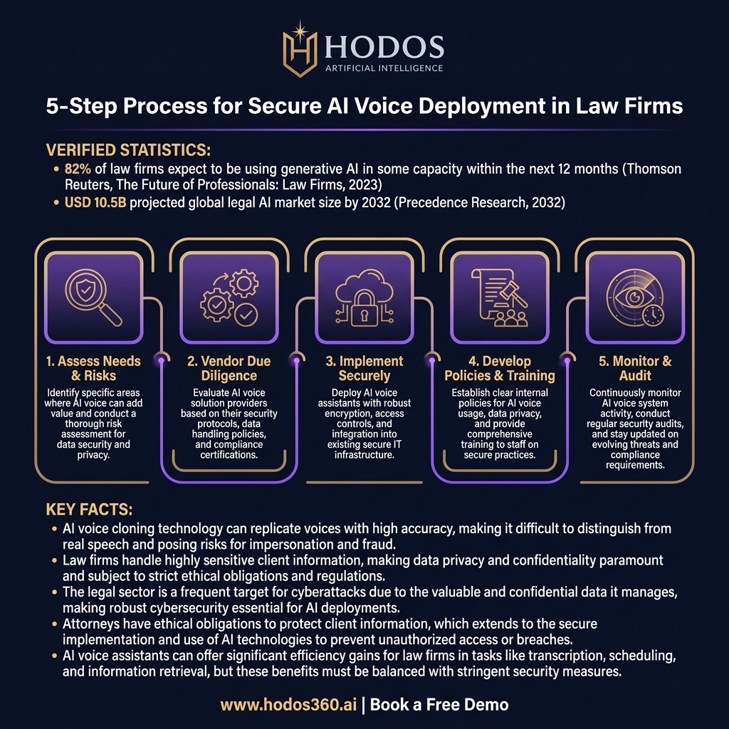 Key insights: AI Voice Security: Essential Safeguards for Law Firms