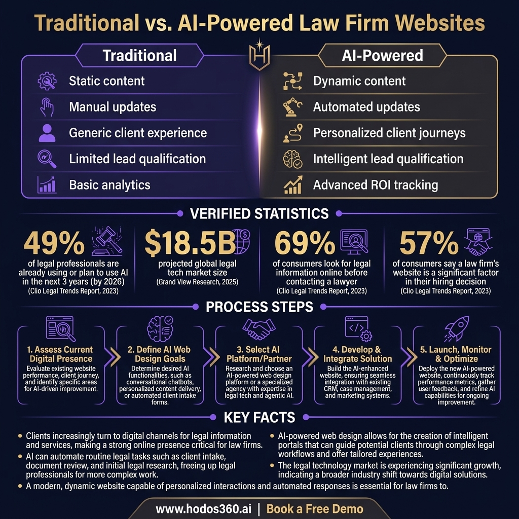 Data analysis: AI Web Design: Essential for Law Firms in the Agentic Era