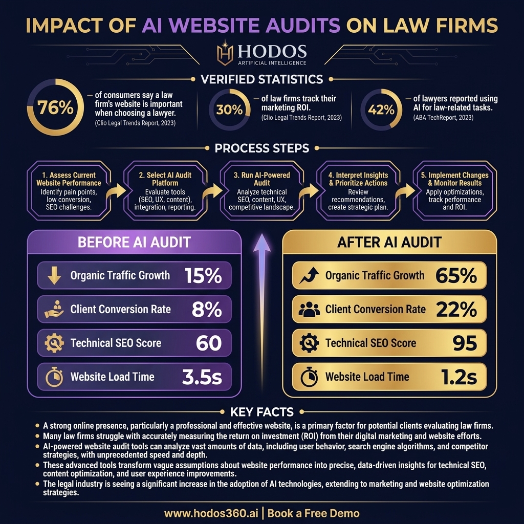 Data analysis: AI Website Audit: Essential Tools for Law Firm Growth
