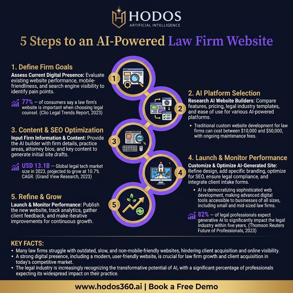 Key insights: AI Website Builder: Essential Tools for Law Firm Growth