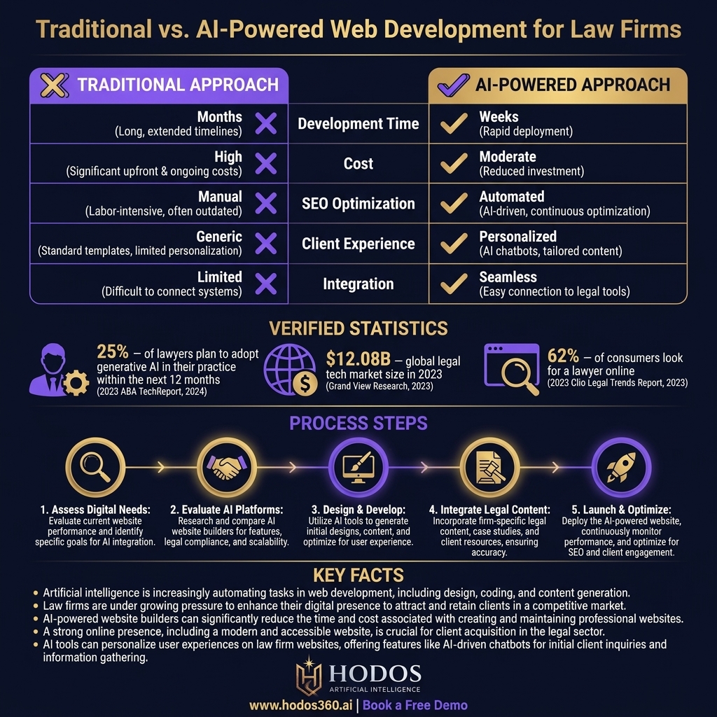 Data analysis: AI Website Builder: Strategic Insights for Law Firms